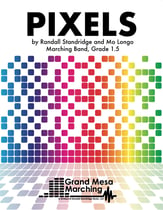 Pixels Marching Band sheet music cover